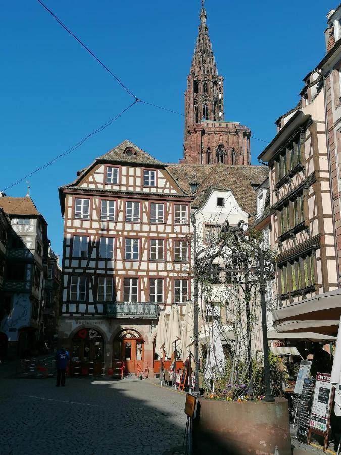 Ferienwohnung A La Tour Des Rohan Straßburg Exterior foto